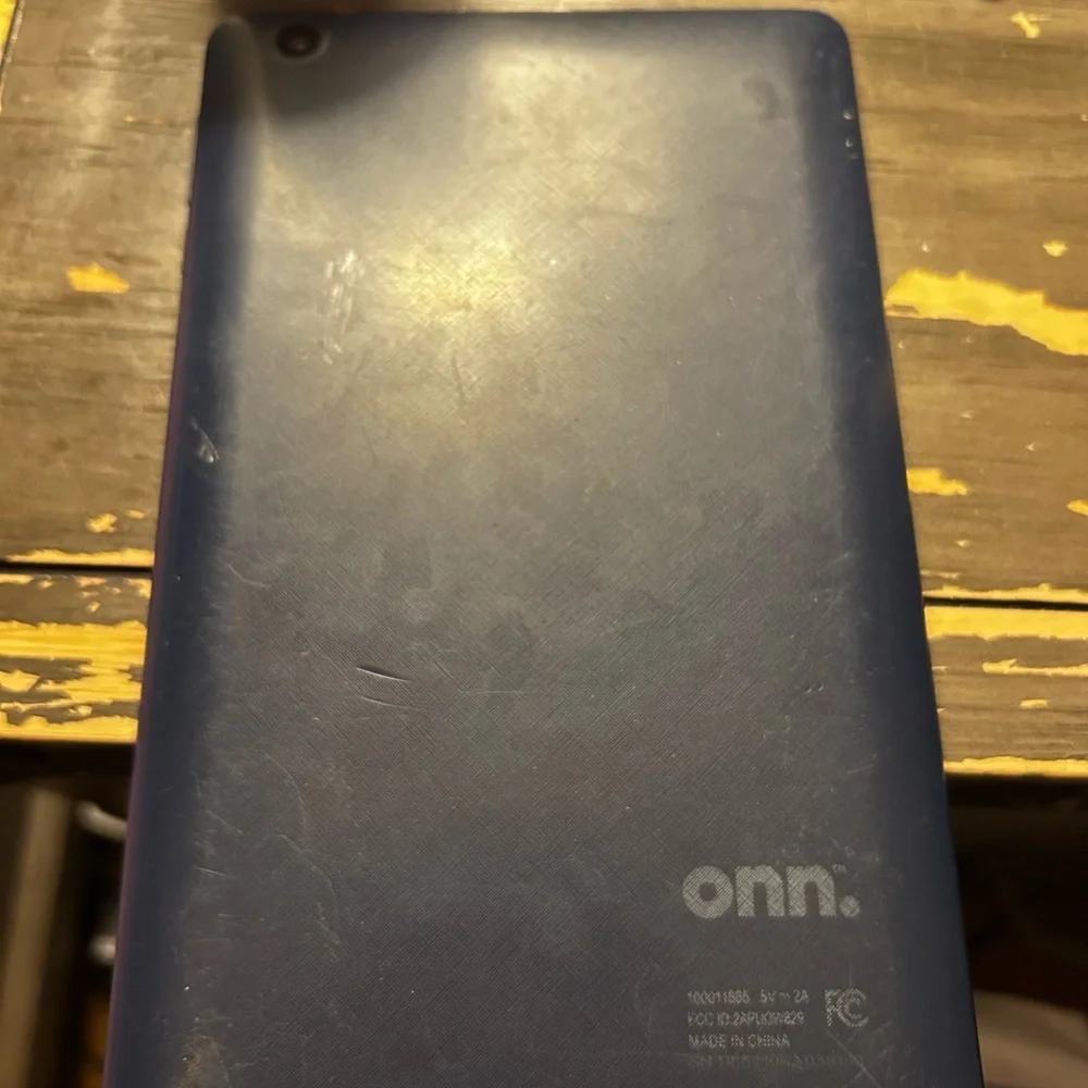 Black Tablet Device